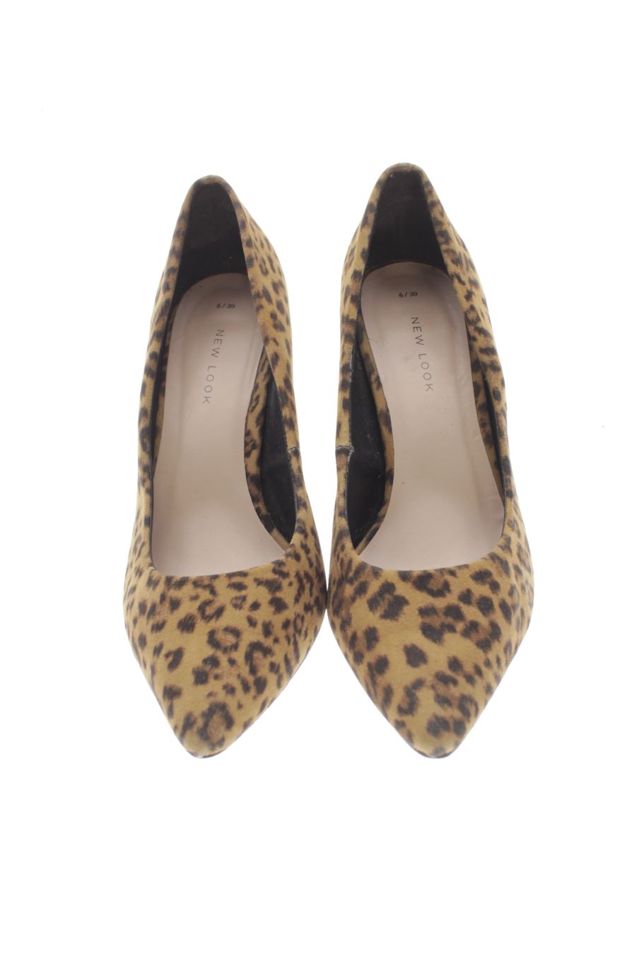 Zapatos de tacon de new look de la talla 39, de color animal print de