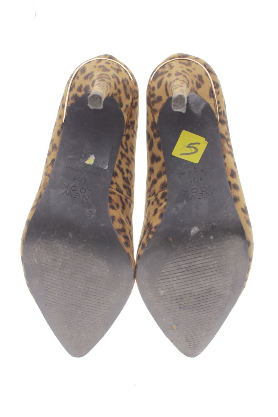 Zapatos de tacon de new look de la talla 39, de color animal print de
