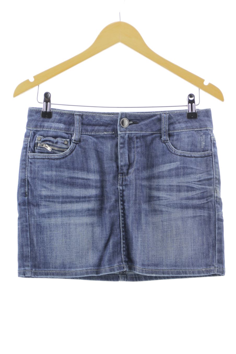 Jupe Best Mountain de la taille 36, de couleur bleu de denim