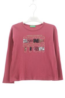 Maglietta a maniche lunghe 6 anni Benetton
