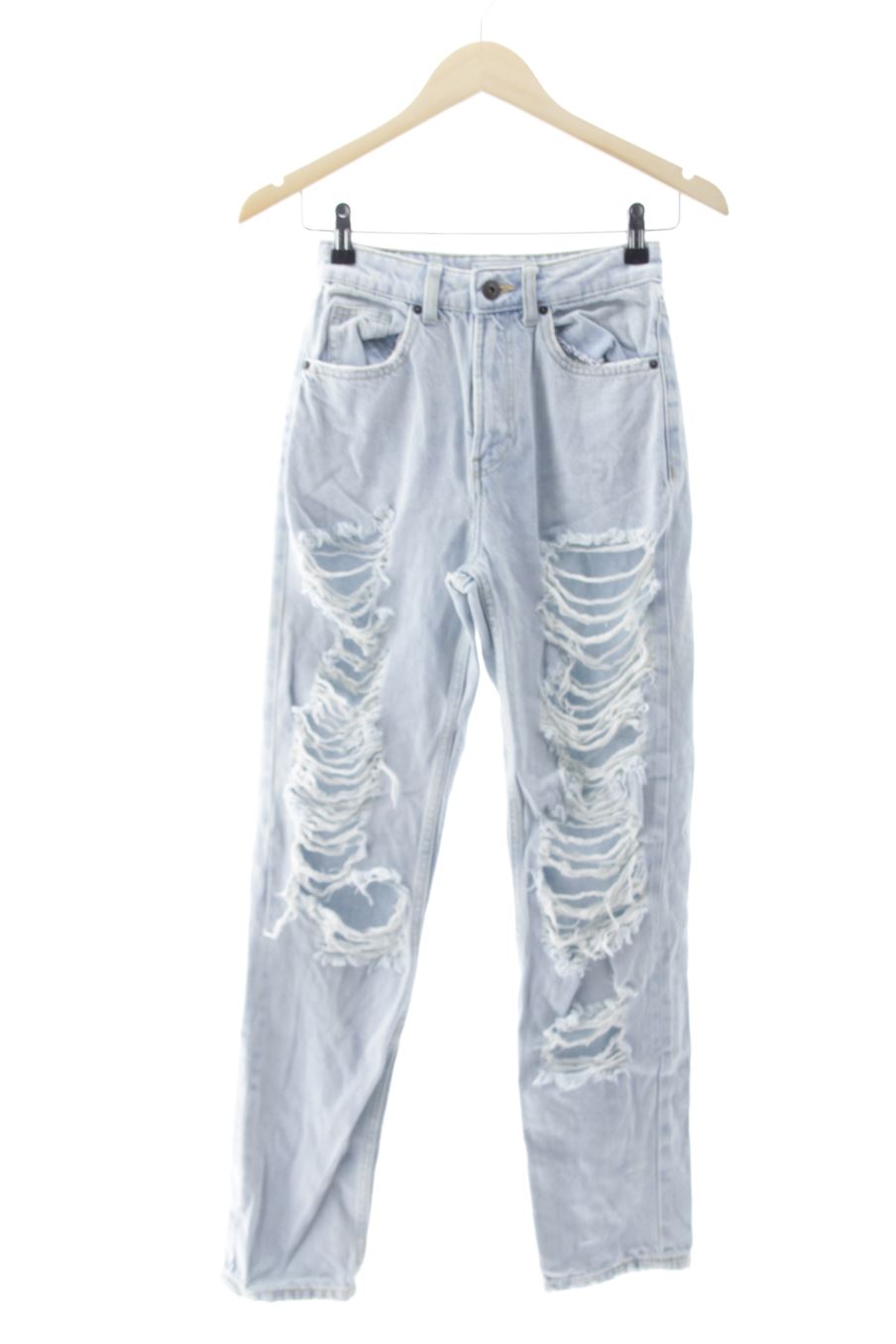 Vaquero de Bershka de la talla 32, de color azul de ropa vaquera