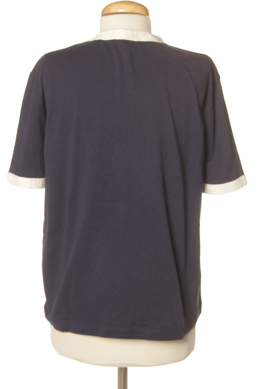 Camiseta de Zara de la talla L, de color azul marino