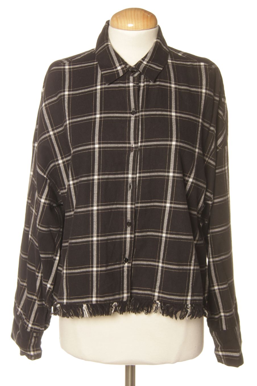 Camicia de Trafaluc de la talla S, de color quadri