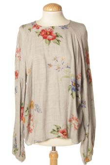 Blusa de manga larga L Stradivarius, foto 1 de 2