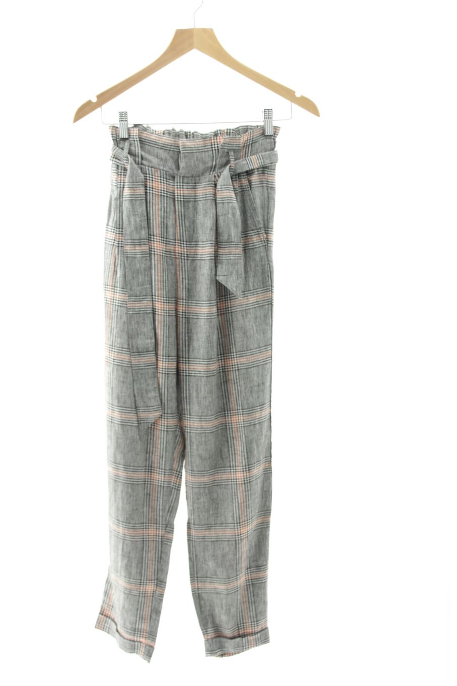 Pantalon Bershka de la taille XS, de couleur carreaux