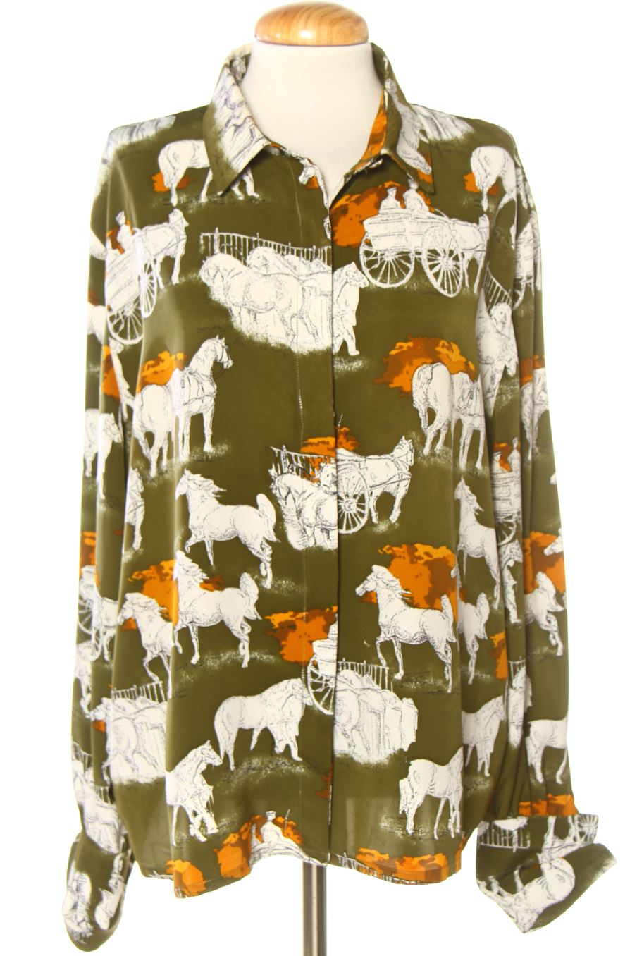 Camicia de Demet de la talla 50, de color stampato