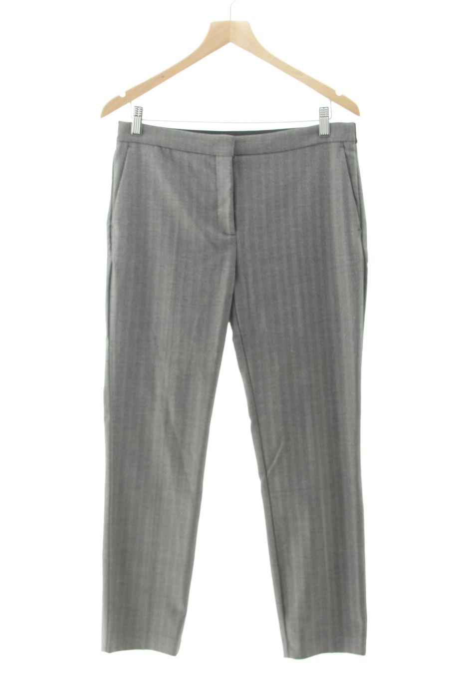 Pantalon Zara de la taille L, de couleur gris
