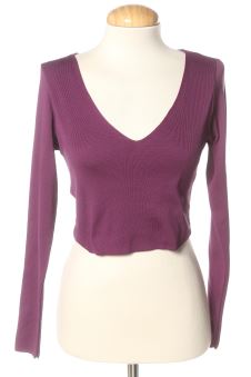 Blusa de manga larga S Stradivarius, foto 1 de 2