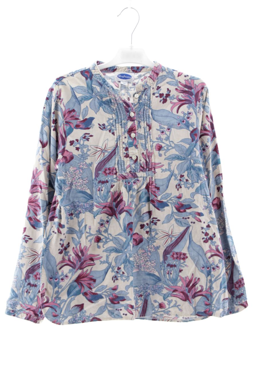 Blouse à manches longues Patricia Mendiluce de la taille 14 ans de velours côtelé de seconde main
