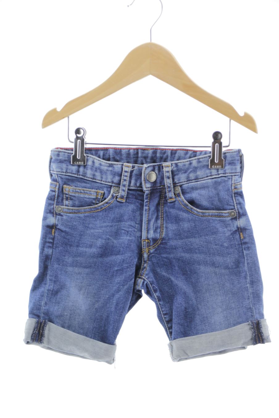Short en jean Hackett de la taille 3 ans de denim de seconde main