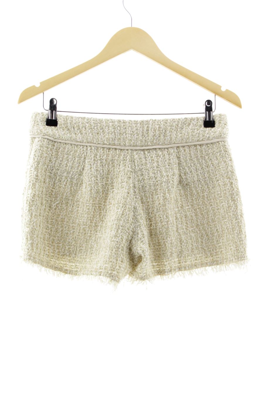 Pantalones cortos de Promod de la talla 38, de color beige