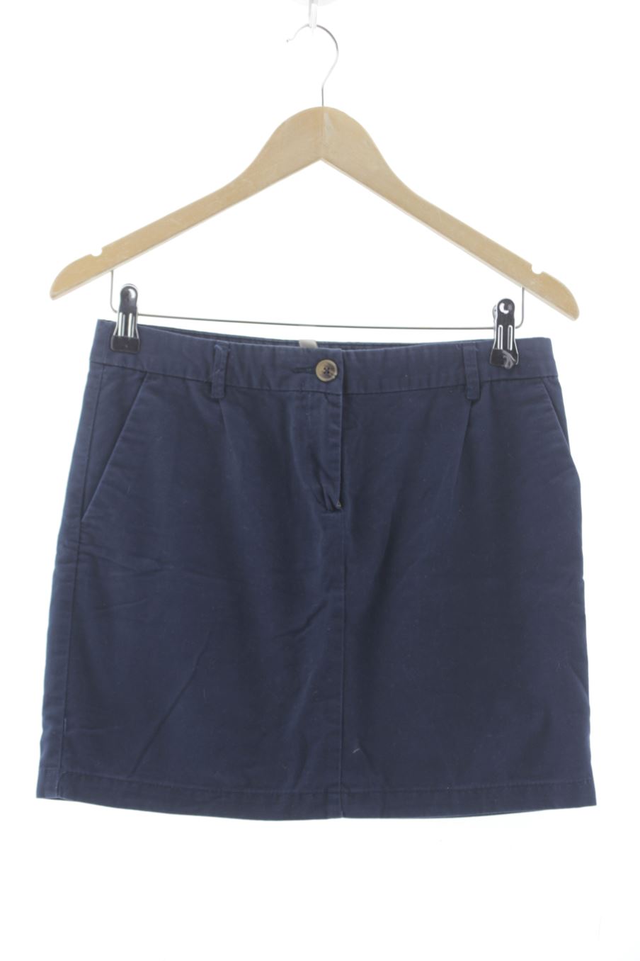 Falda de Springfield de la talla 36, de color azul marino