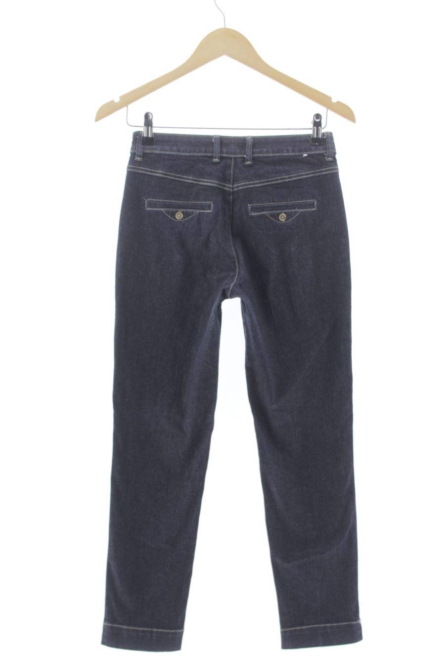 Jeans Benetton de la taille XS, de couleur bleu marine de denim