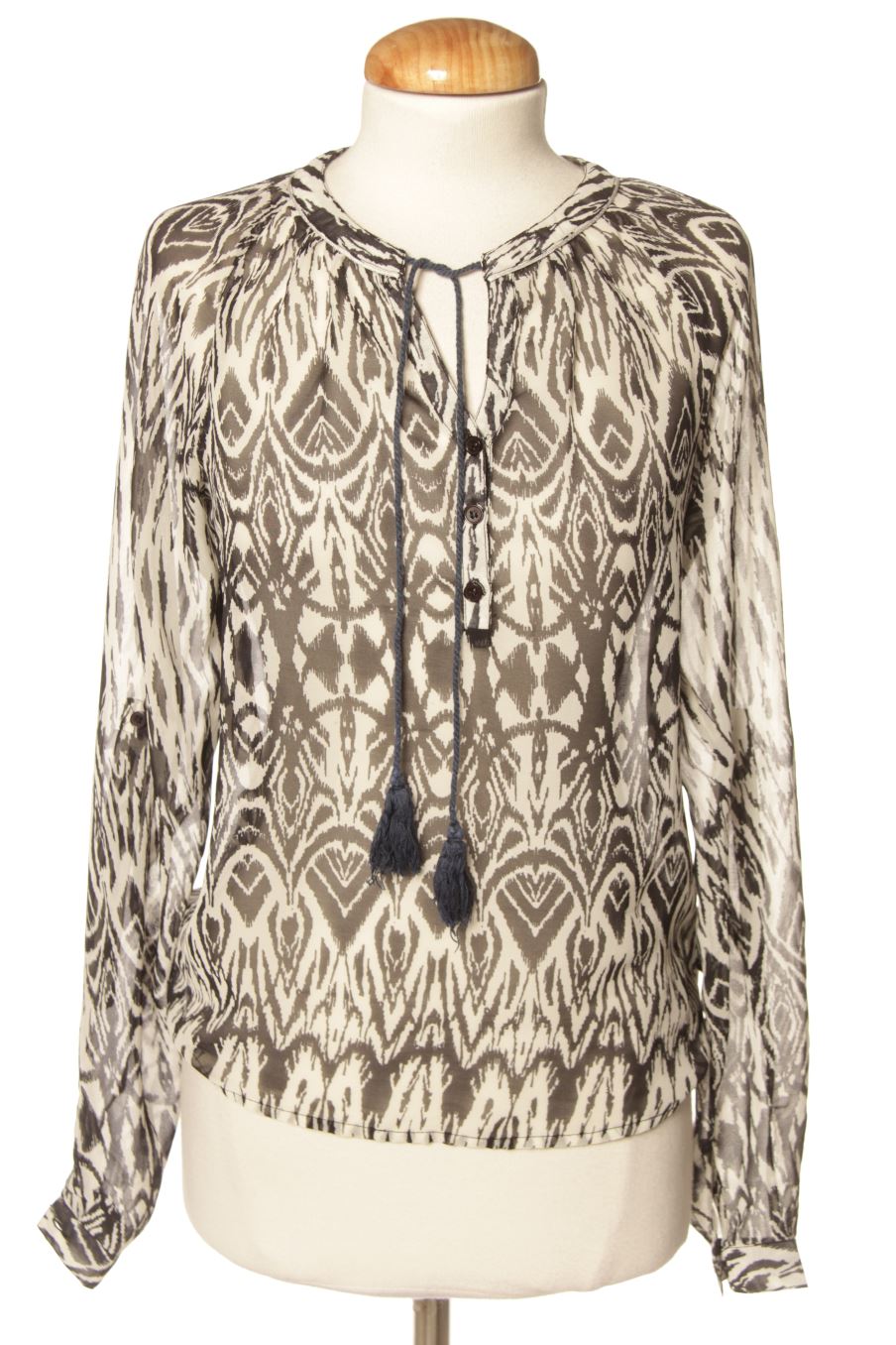 Blouse à manches longues Le temps des cerises de la taille XS, de couleur imprimés