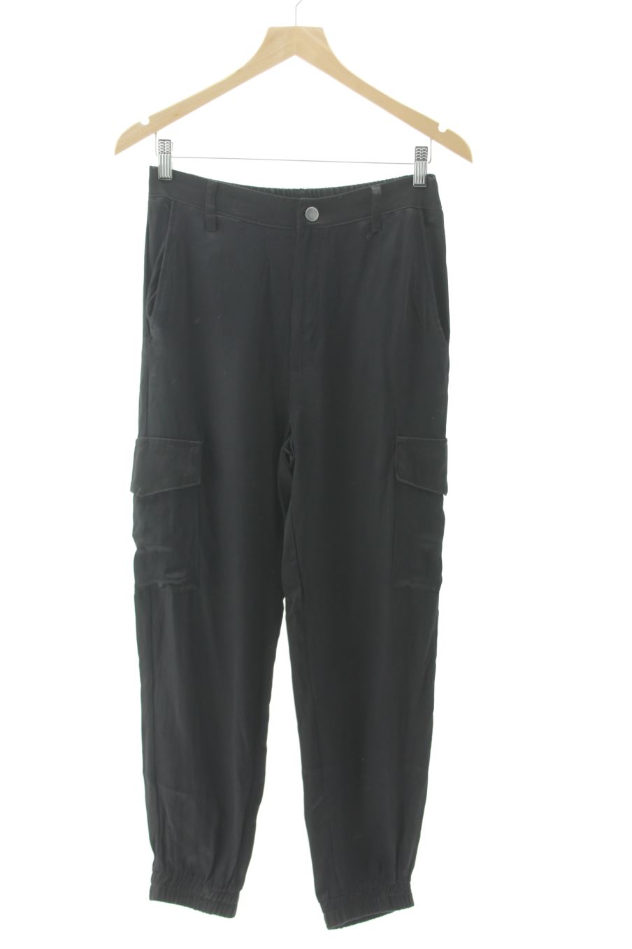 Pantaloni casual de Zara de la talla M, de color nero