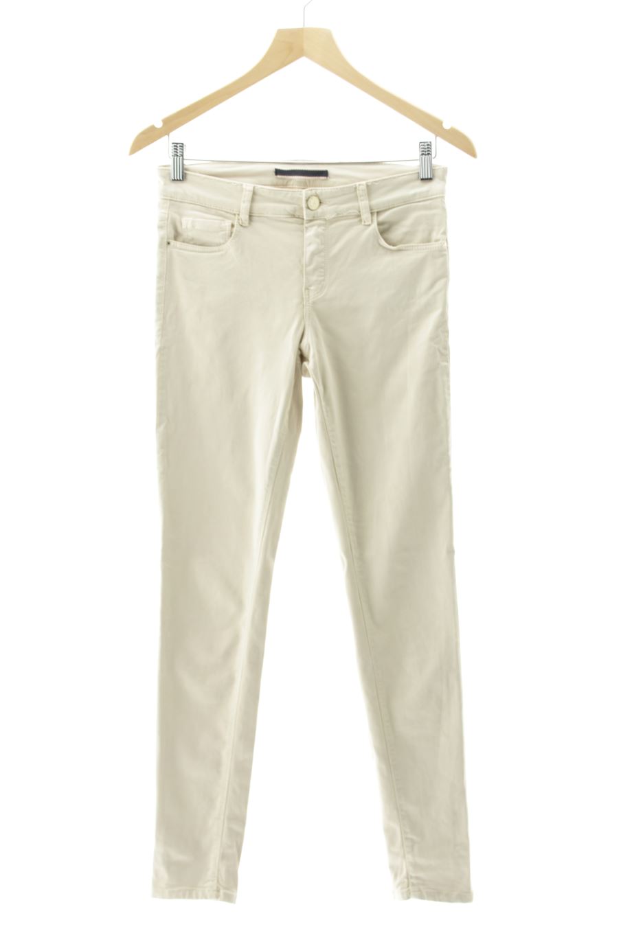 Jeans Massimo Dutti de la taille 36, de couleur beige de denim