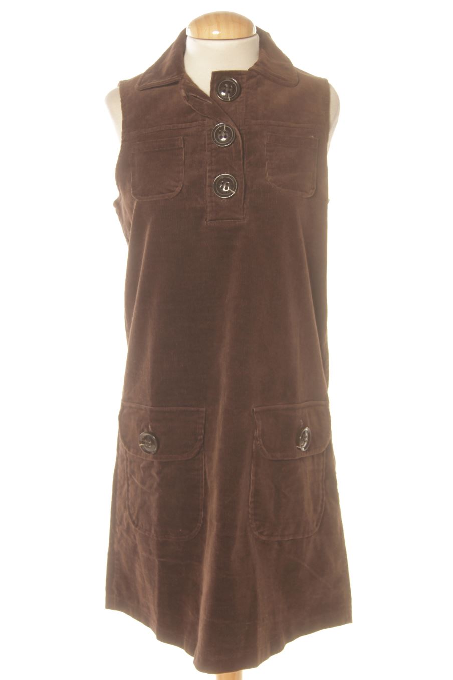 Robe casual Zara de la taille M, de couleur marron