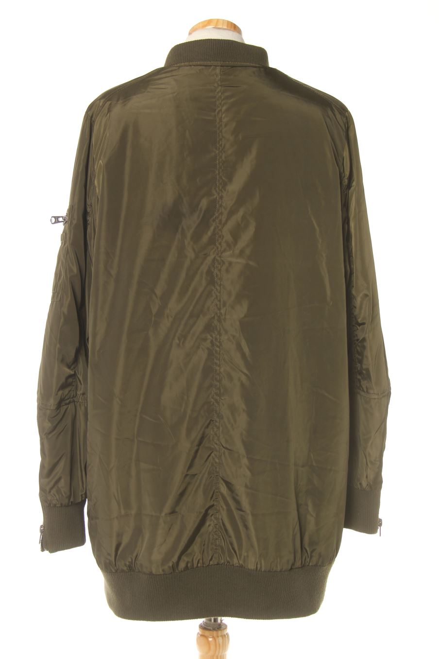 Manteau Pull & Bear de la taille L, de couleur vert
