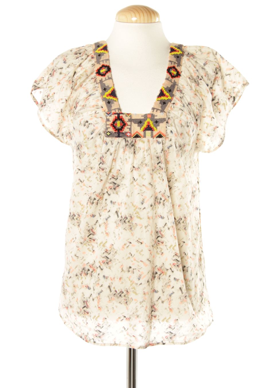 Blouse à manches courtes One step de la taille 40, de couleur imprimés