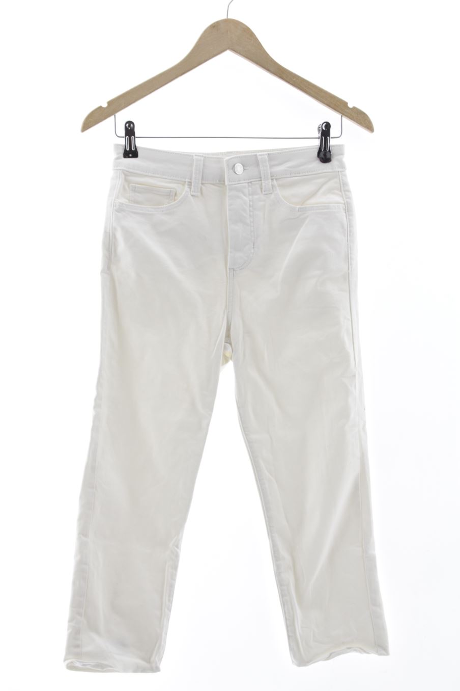 Jeans C&A de la taille 38, de couleur blanc de denim