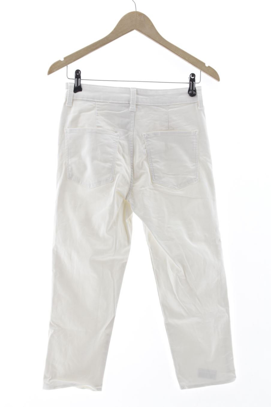 Jeans C&A de la taille 38, de couleur blanc de denim