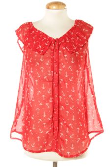 Blusa de manga corta S Stradivarius, foto 1 de 2