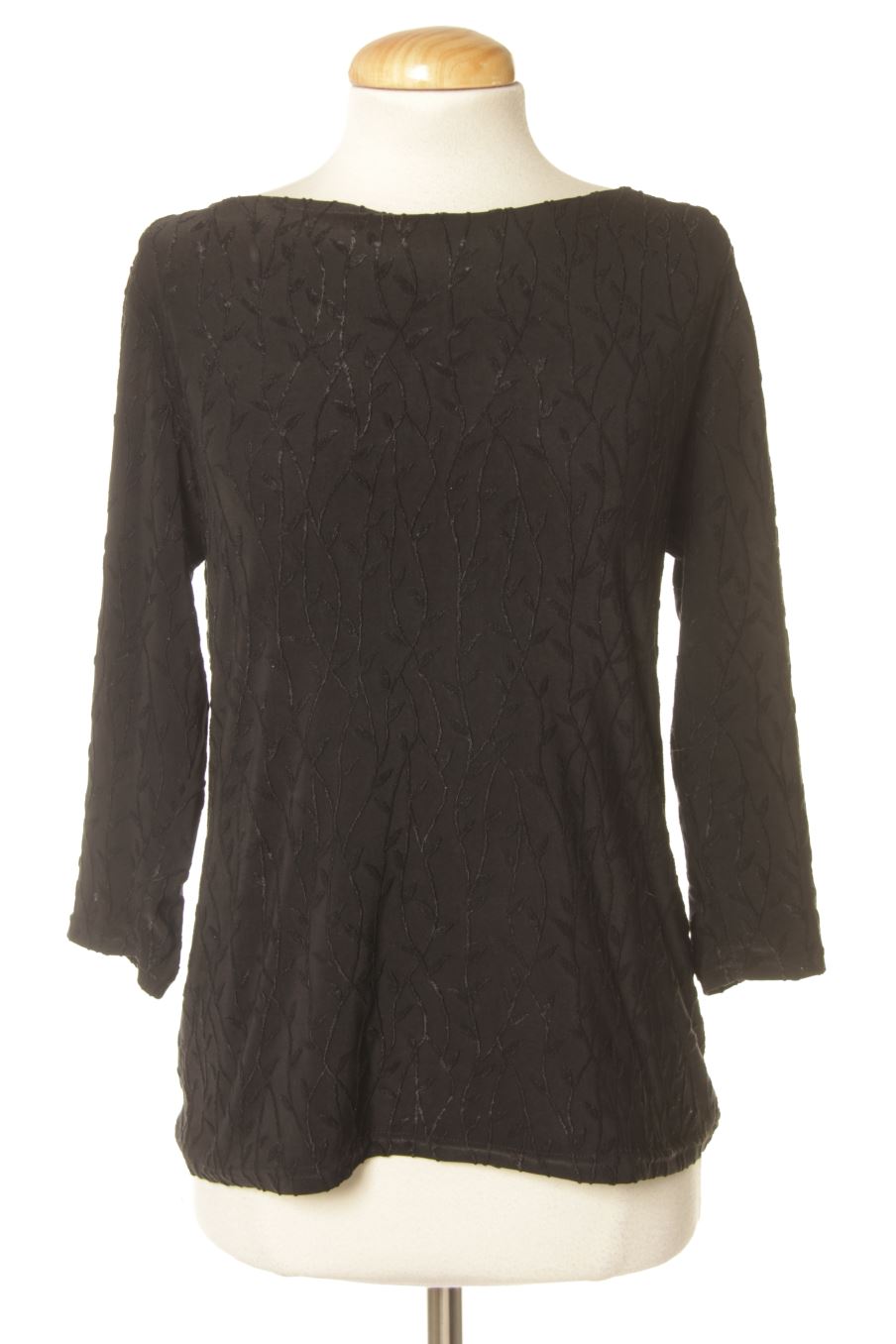 Camiseta manga larga de PERCENTIL de la talla S, de color negro