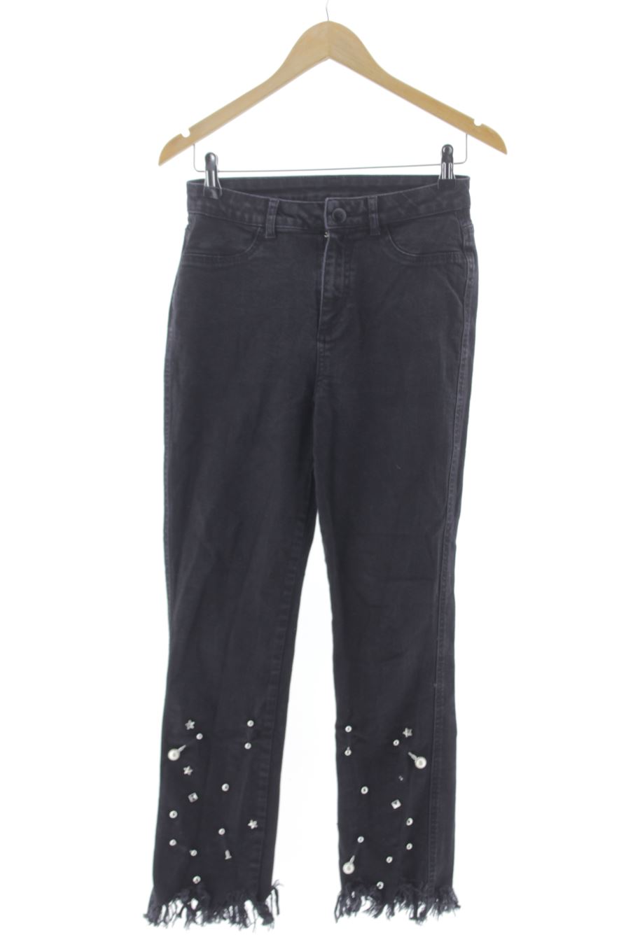 Vaquero de PERCENTIL de la talla 36, de color negro de ropa vaquera