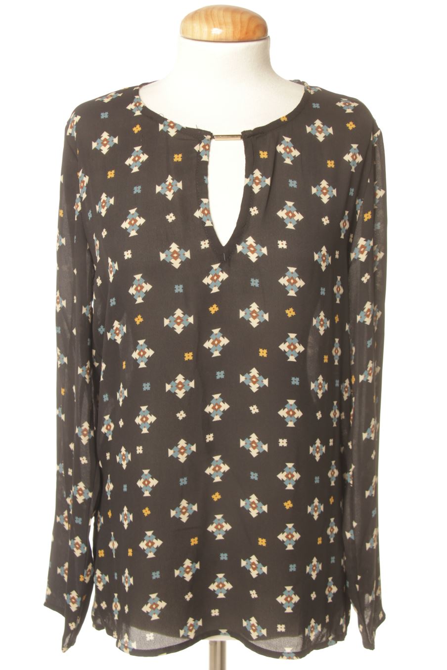 Blouse à manches longues Lm de la taille S, de couleur imprimés
