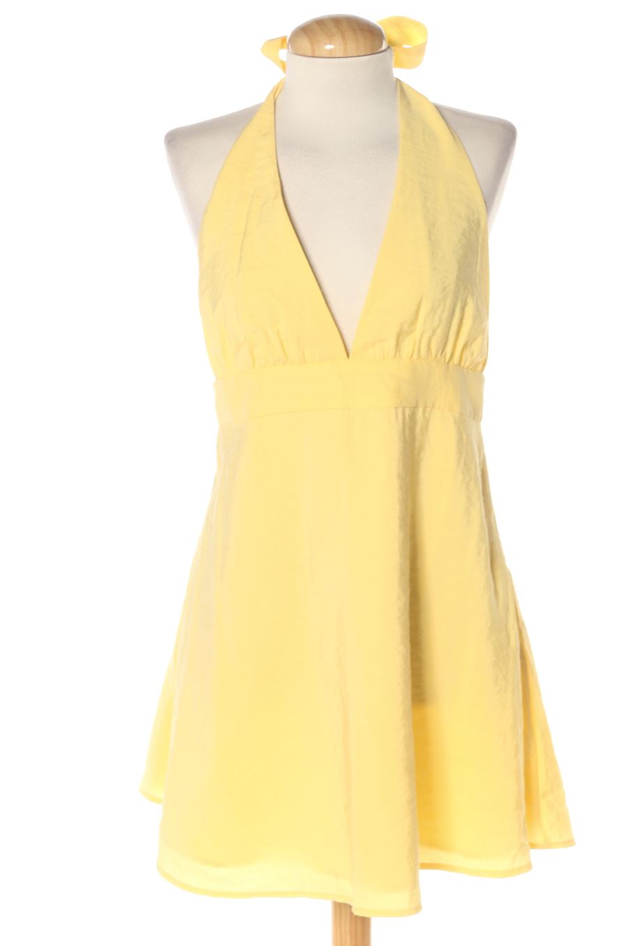 Aufwändiges Kleid von Pull & Bear Größe M, Farbe Gelb, für
