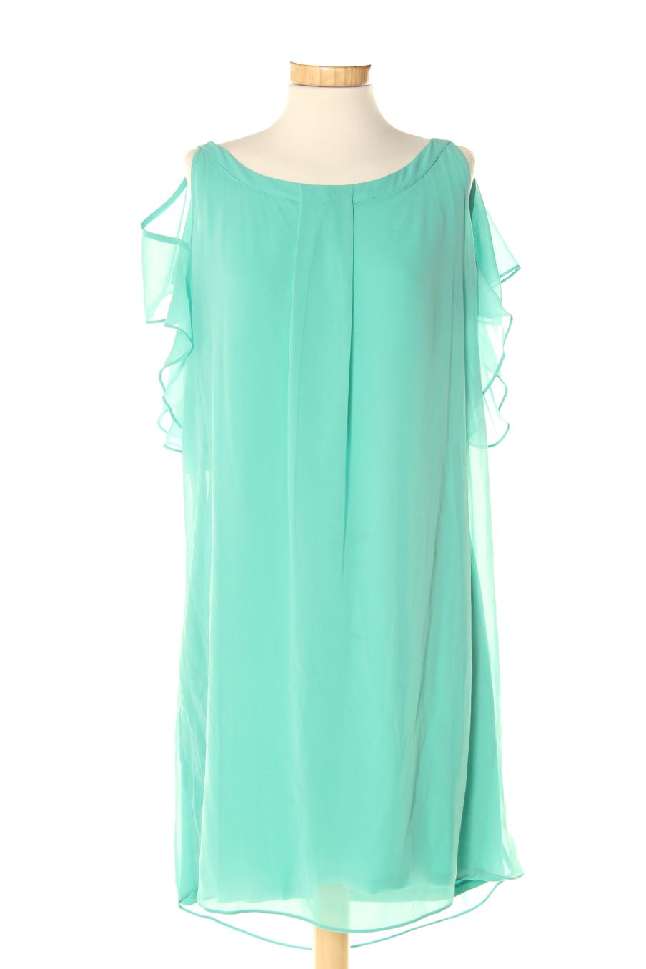 Robe casual Naf Naf de la taille L, de couleur turquoise
