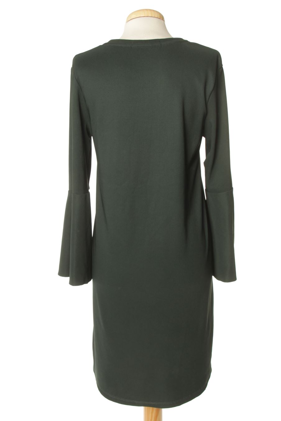 Vestido casual de Bershka de la talla L, de color verde