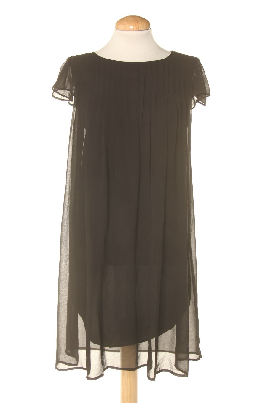 Robe casual Monoprix de la taille 36, de couleur noir