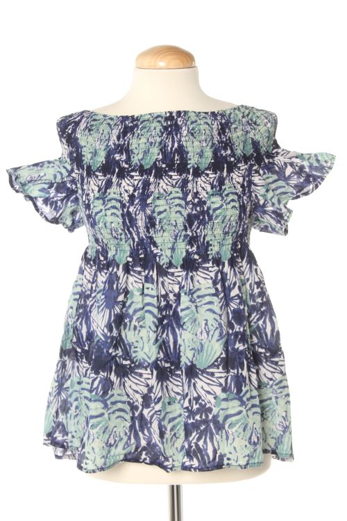 Blusa a maniche corte