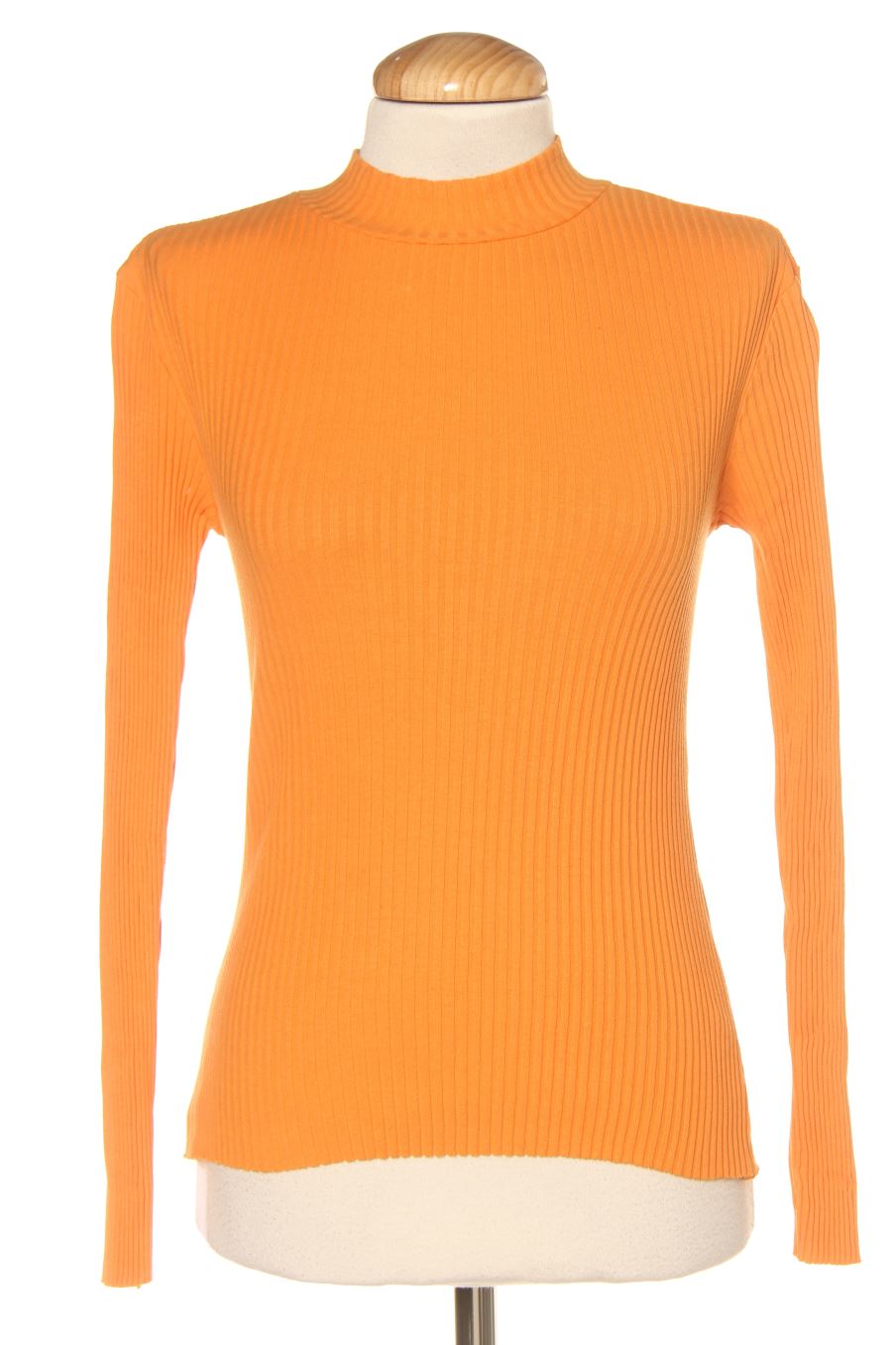 Pull Zara de la taille S, de couleur orange
