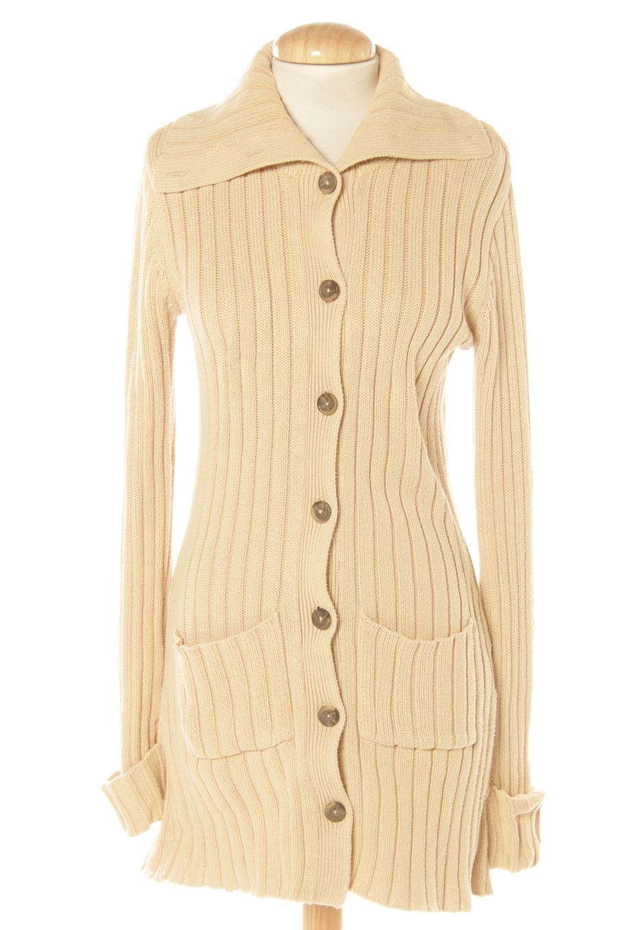 Gilet H&M de la taille S, de couleur beige
