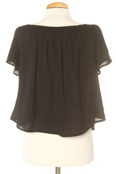 Blusa de manga corta S Stradivarius