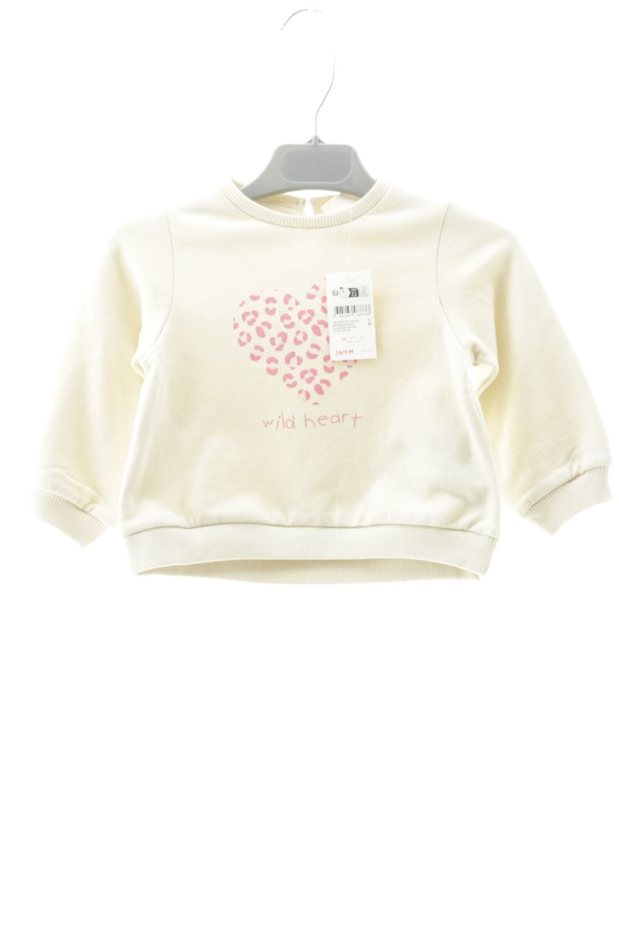 Sweatshirt ZY Baby de la taille 12 mois avec une étiquette
