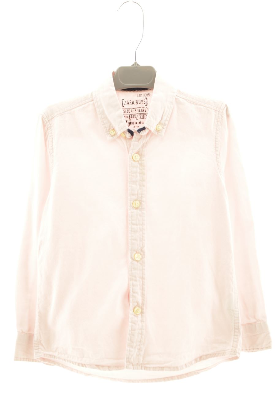 Chemise manches longues Zara de la taille 4 ans de seconde main