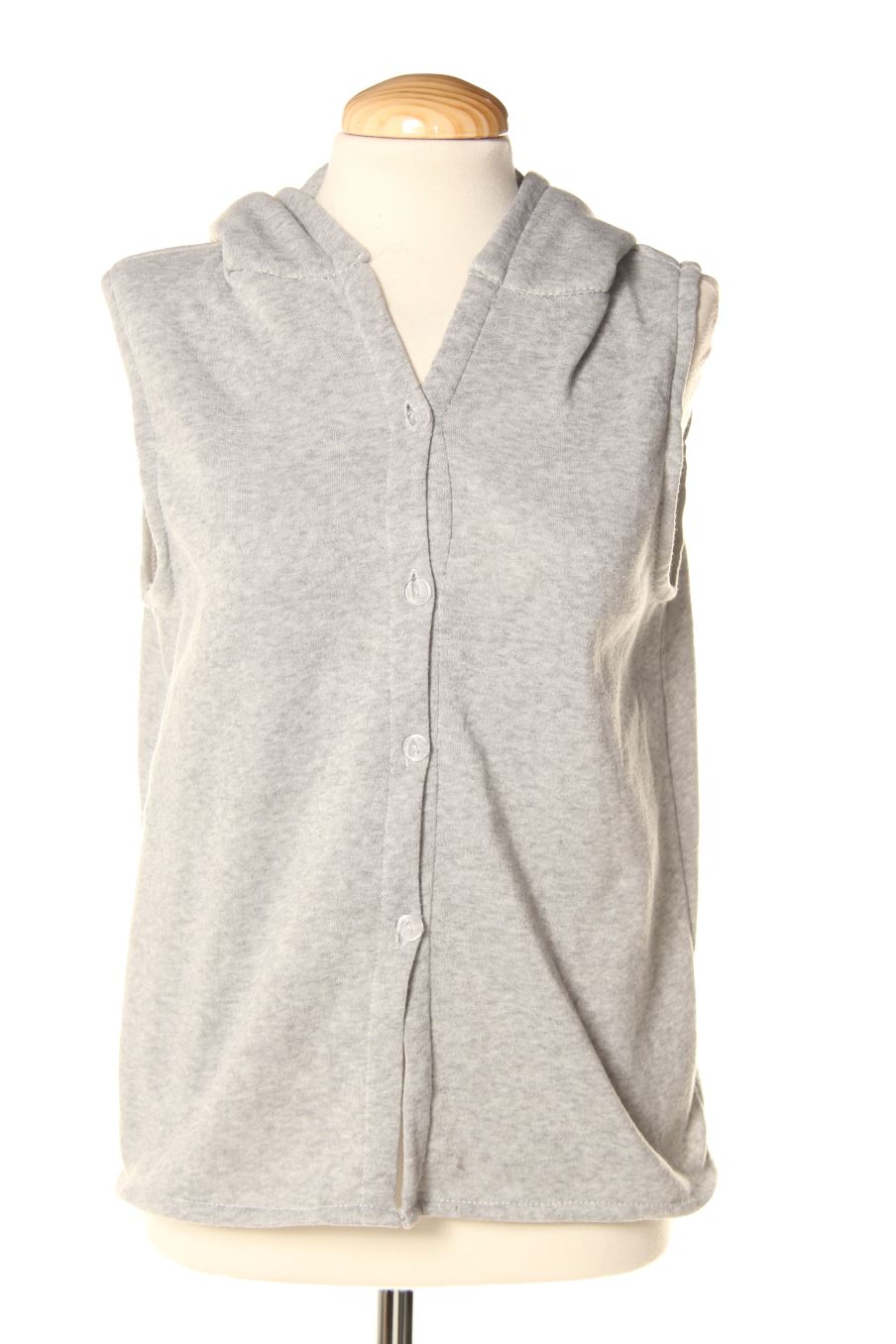 Chaleco de tela de PERCENTIL de la talla S, de color gris