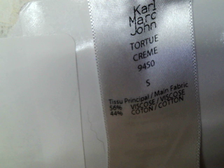 Blouse à manches courtes Karl Marc John de la taille S, de couleur blanc