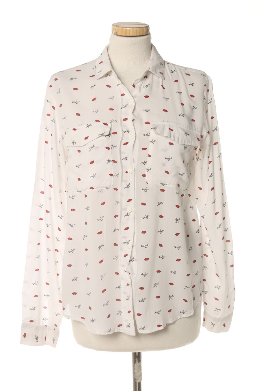 Chemise Easy wear de la taille M, de couleur blanc