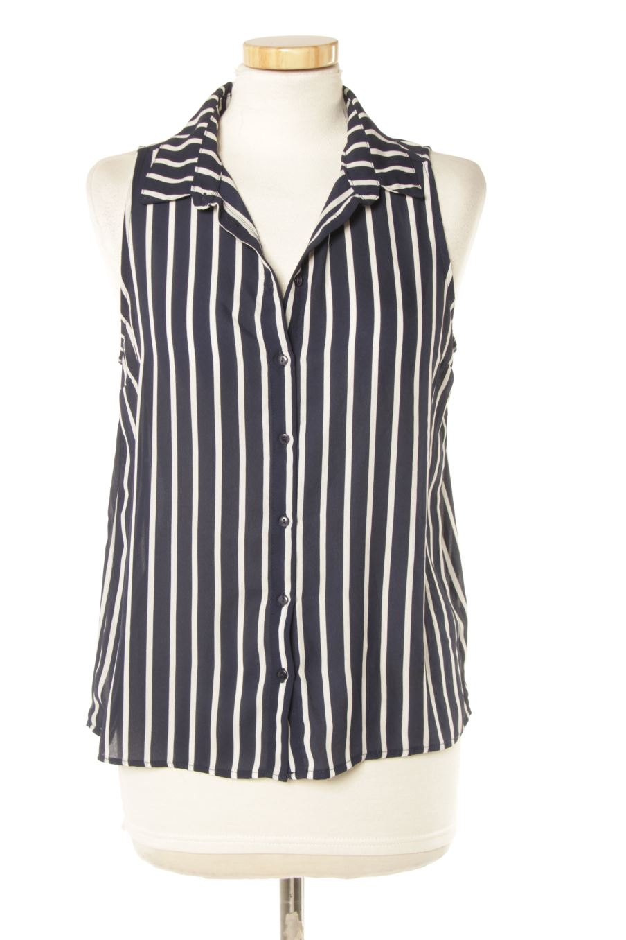 Camisa sin mangas de Tally Weijl de la talla M, de color rayas