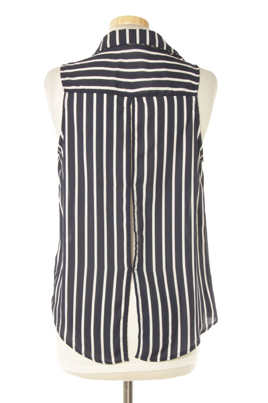 Camisa sin mangas de Tally Weijl de la talla M, de color rayas