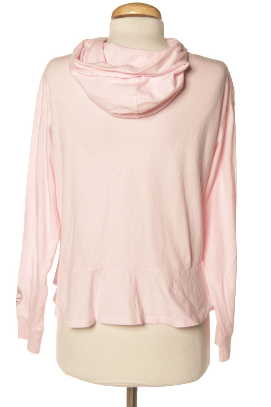 Camiseta manga larga de Converse de la talla L, de color rosa