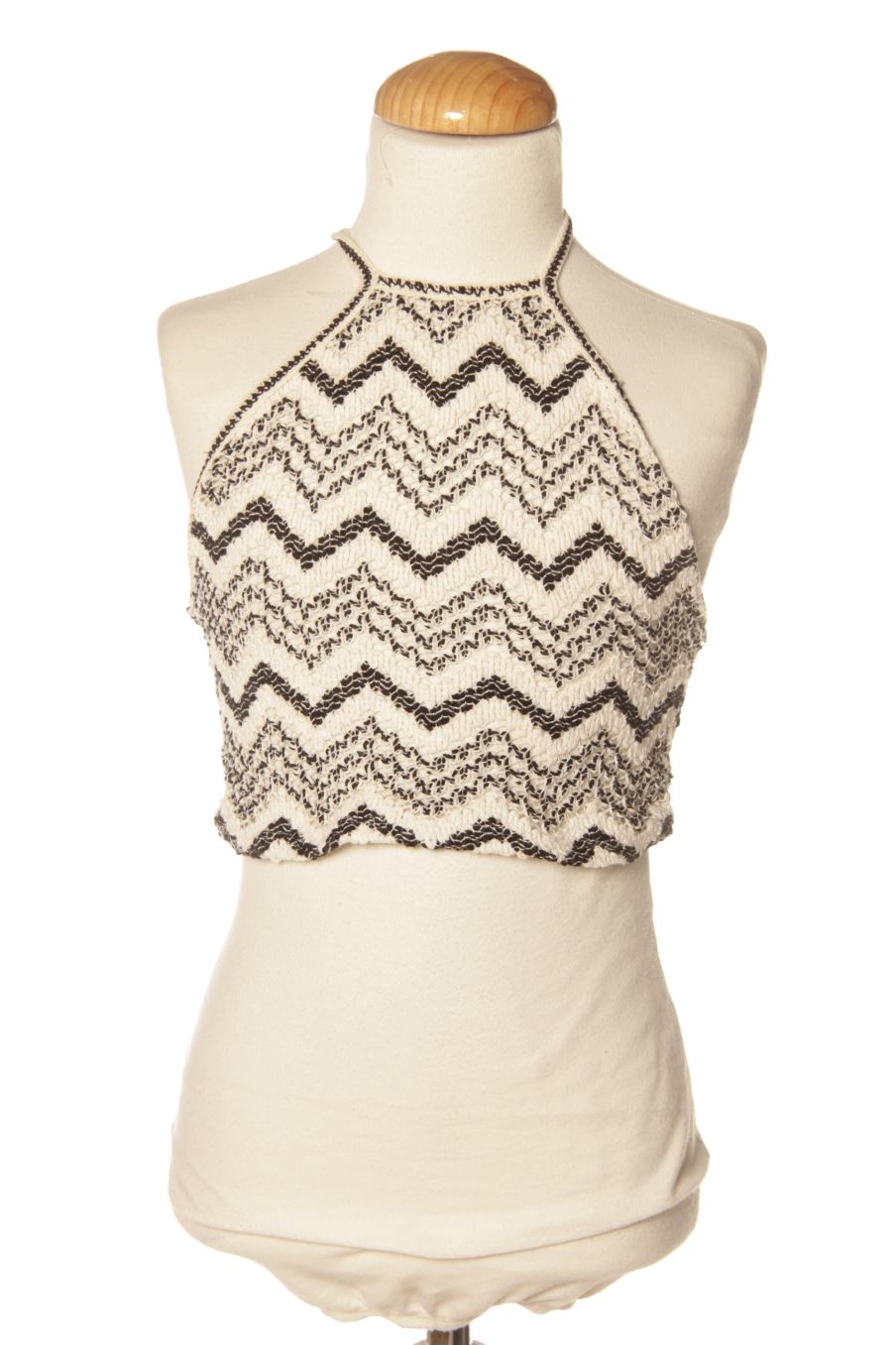 Top Bershka de la taille XS, de couleur imprimés