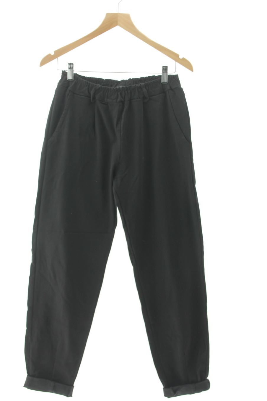 Pantalon Casual AYA de la taille 42, de couleur noir