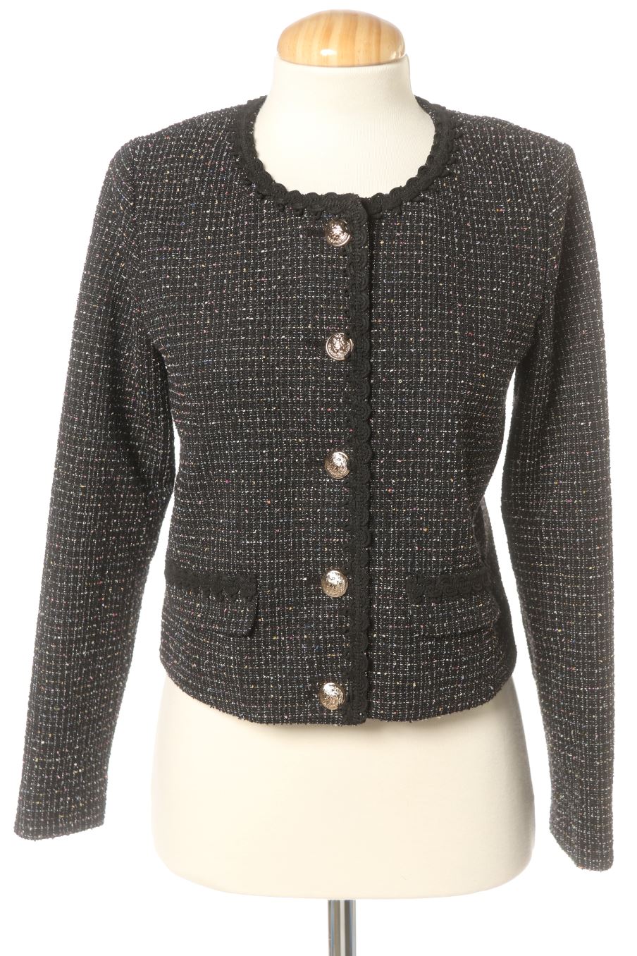 Blazer Seraphine de la taille 36, de couleur noir