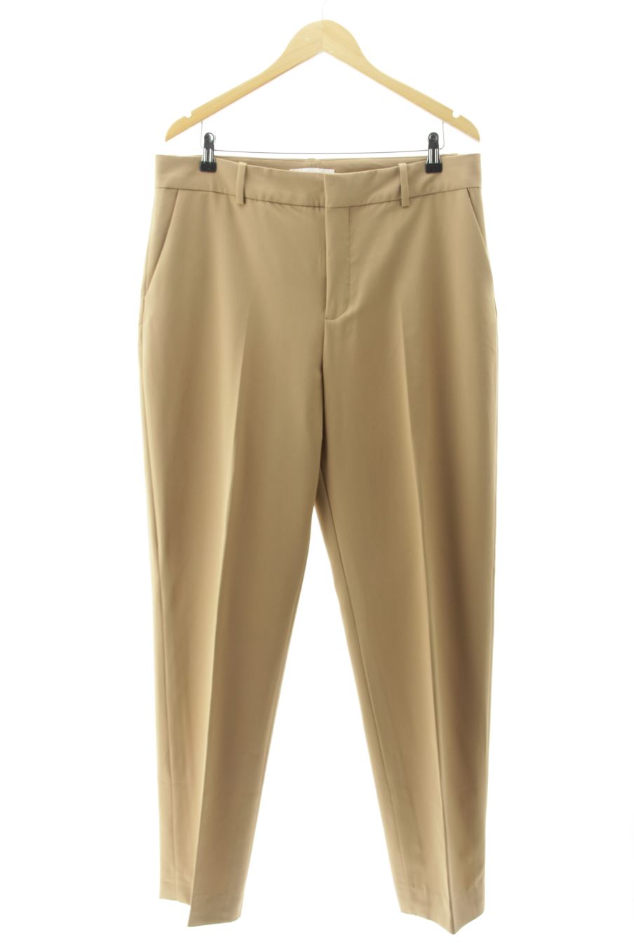 Pantalon Mango de la taille 44, de couleur beige