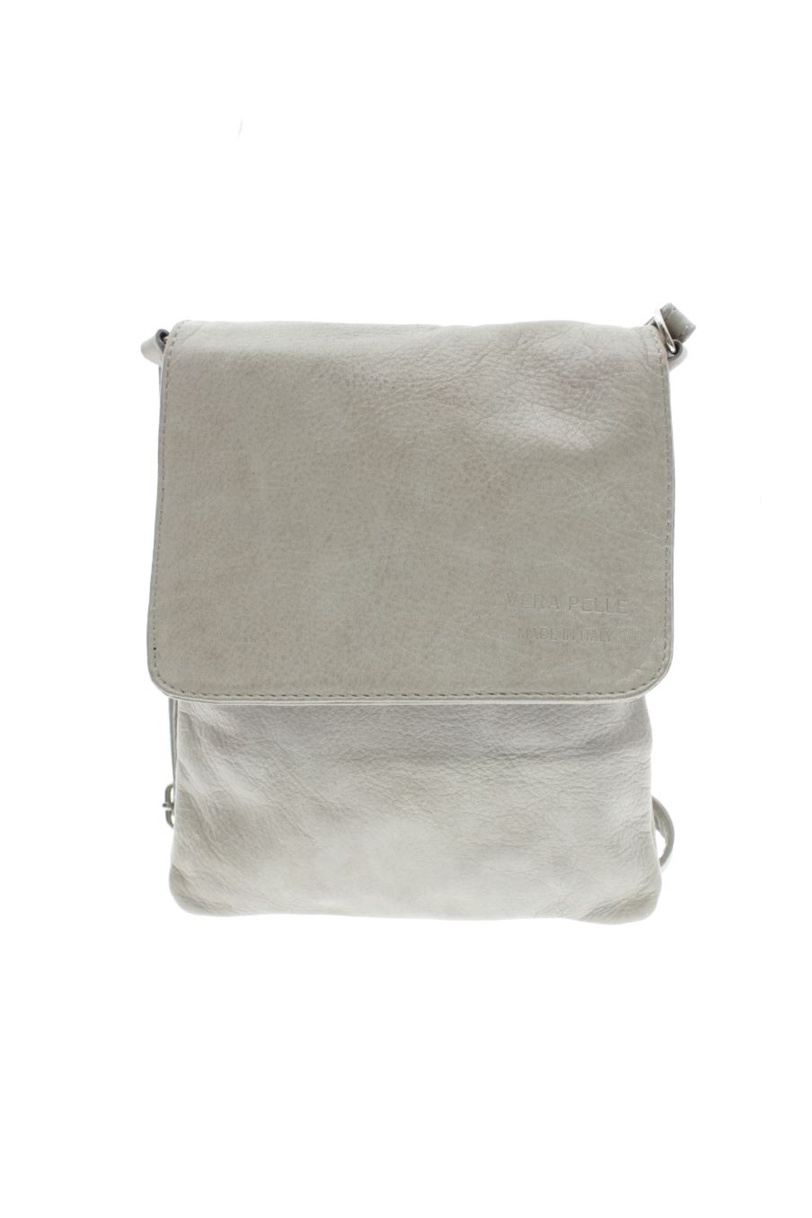 Bandolera Gris de Vera Pelle